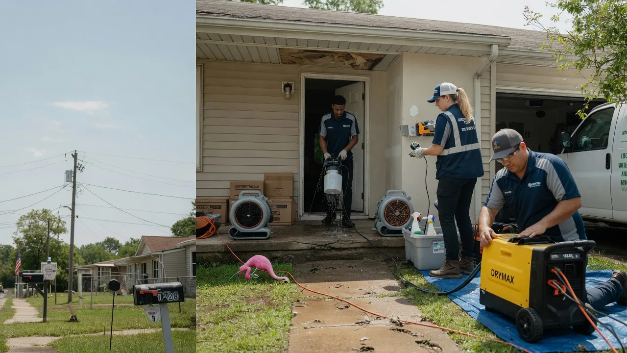 Storm Damage Water Removal in Maple, TX near me